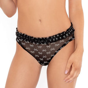 parker ruffle cheeky brief panty